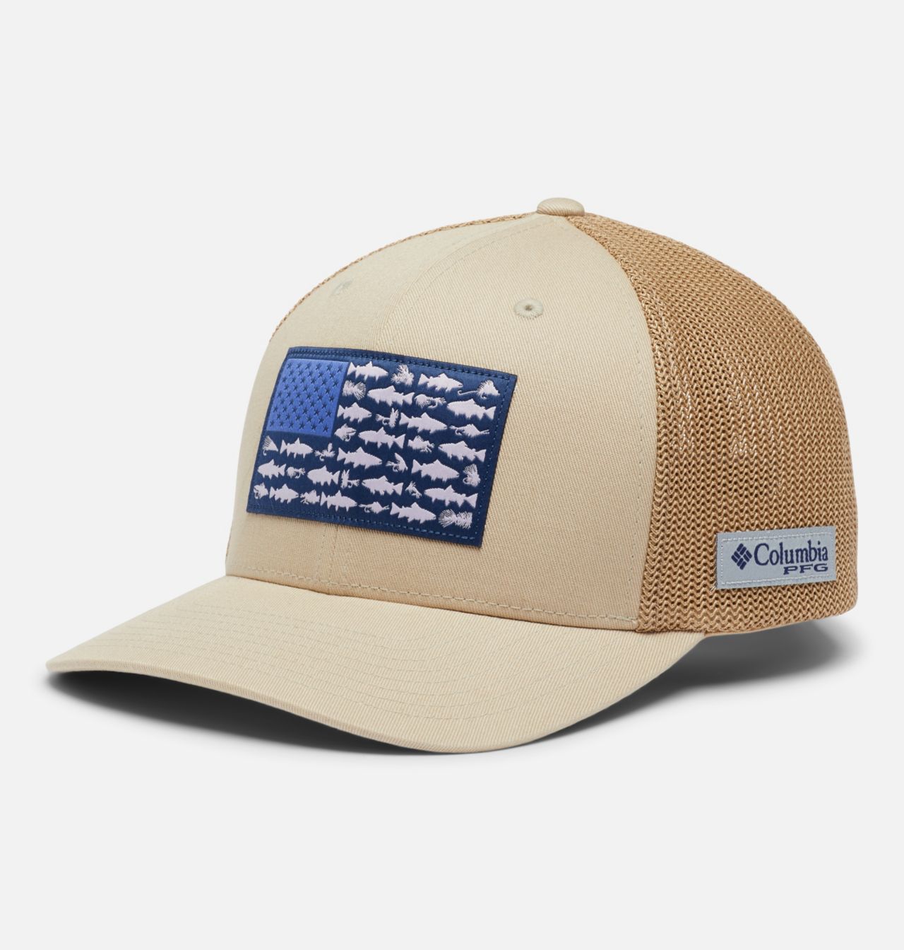 PFG Fish Flag™ Mesh Ball Cap 1