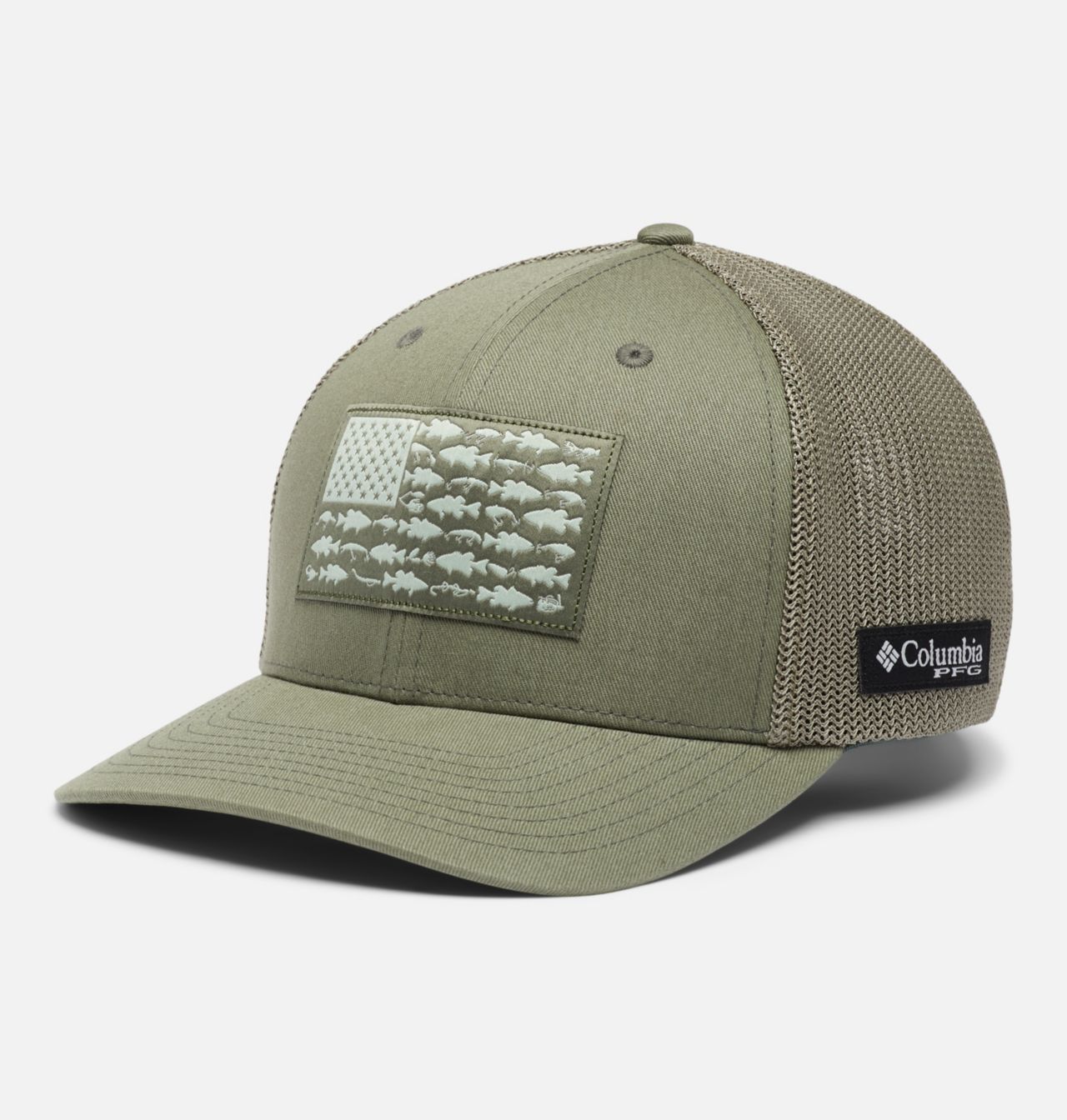 PFG Fish Flag™ Mesh Ball Cap 1