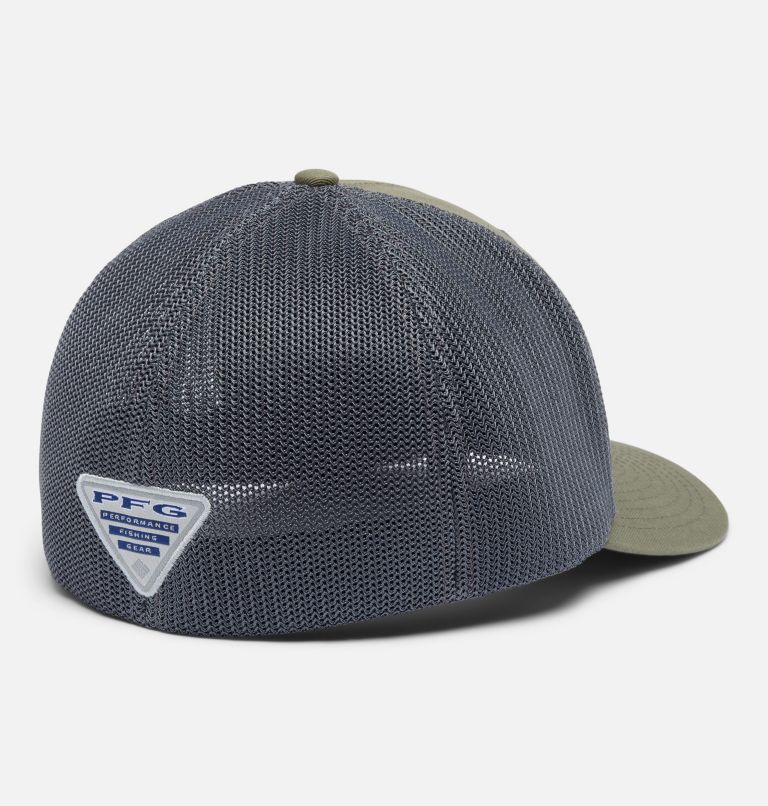PFG Fish Flag Mesh Ball Cap, Color: Cypress, Grill, US Fish Flag, image 2