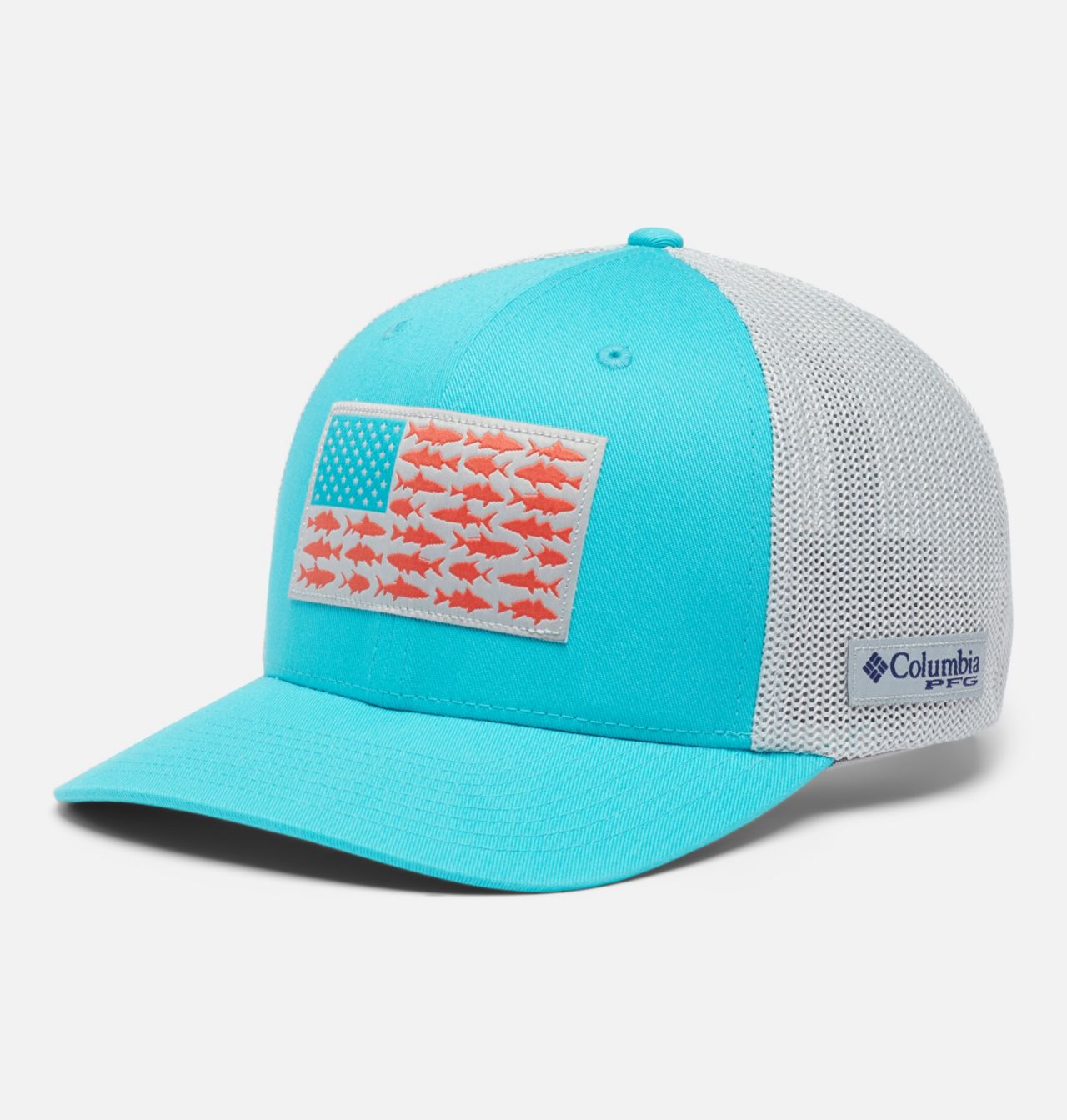 PFG Fish Flag™ Mesh Ball Cap 1