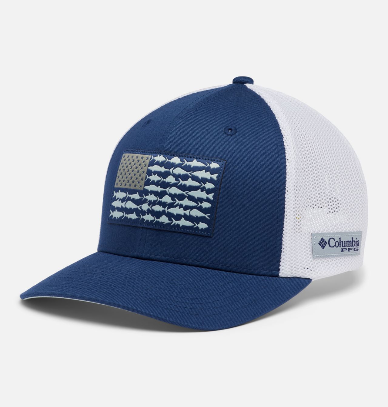 PFG Fish Flag™ Mesh Ball Cap 1