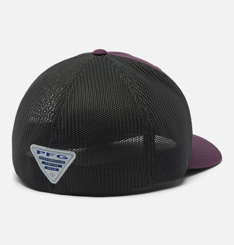 PFG Fish Flag Mesh Ball Cap, Color: Dusty Purple, image 2