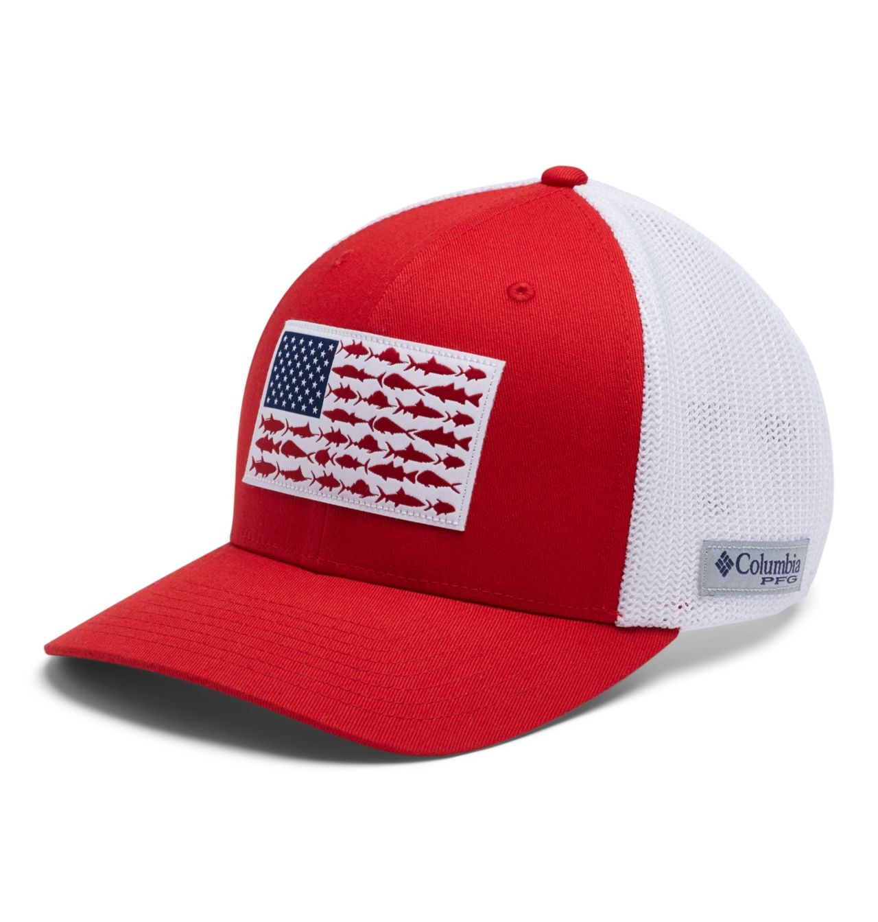 PFG Fish Flag™ Mesh Ball Cap 1