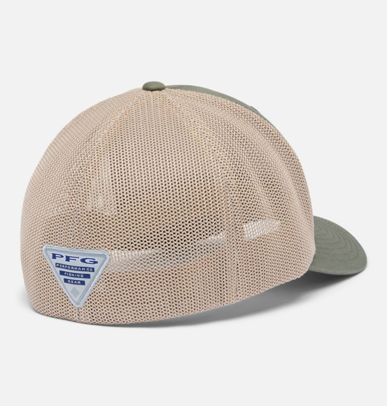 PFG Hooks Mesh Ball Cap, Color: Cypress, Ancient Fossil, image 2