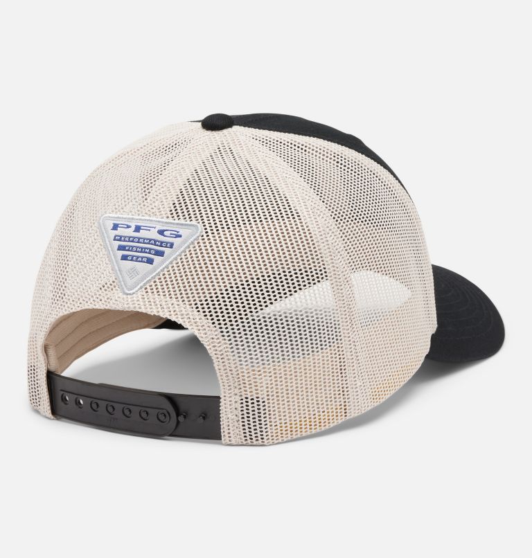 PFG Fish Flag Mesh Snapback, Color: Black, Dark Stone, image 2