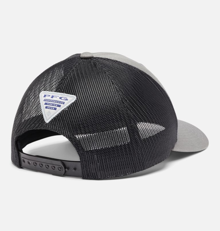 PFG Fish Flag Mesh Snap Back - High | 051 | O/S, Color: Titanium, Black, image 2