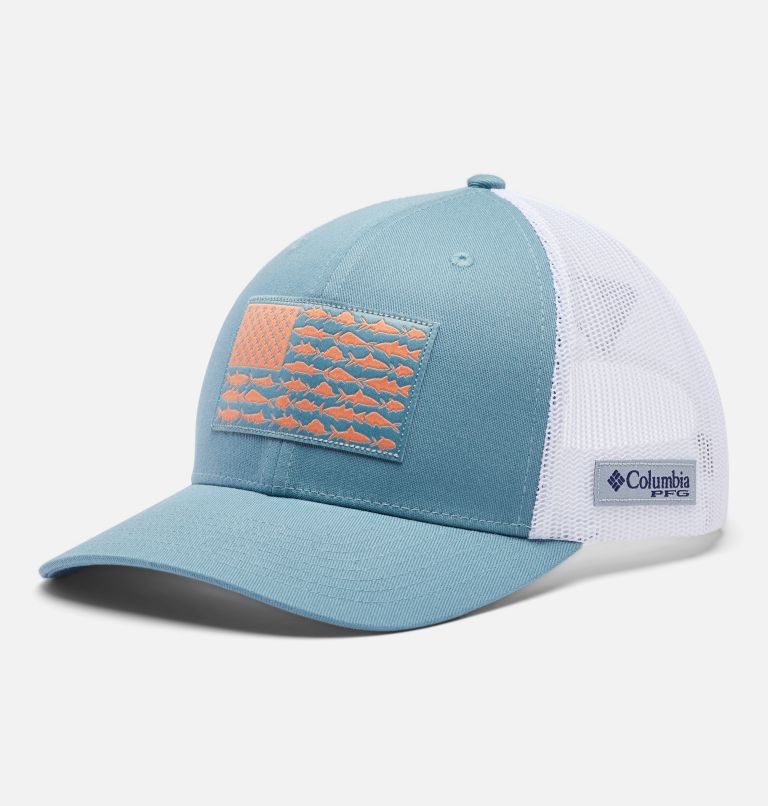 PFG Mesh Snap Back™ Fish Flag Ballcap - High Crown | Columbia Sportswear