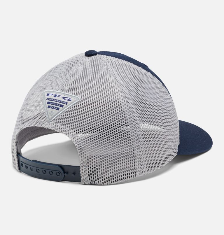 PFG Fish Flag Mesh Snap Back - High | 467 | O/S, Color: Collegiate Navy, Cool Grey, image 2