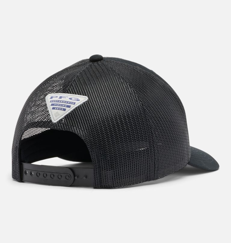 PFG Mesh Snap Back  Hooks Ball Cap | 010 | O/S, Color: Black, image 2
