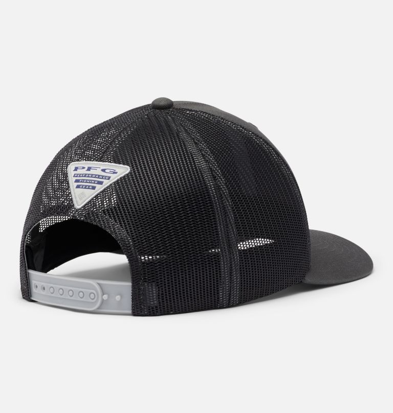 PFG Mesh Snap Back Hooks Ball Cap, Color: Grill, image 2