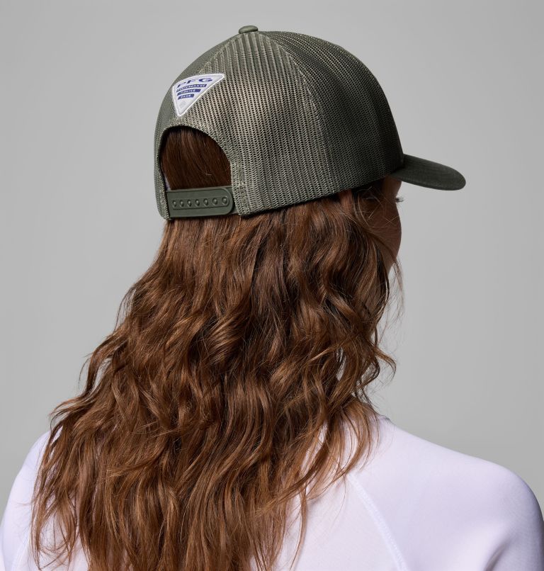 PFG Mesh Snap Back Hooks Ball Cap, Color: Cypress, image 6