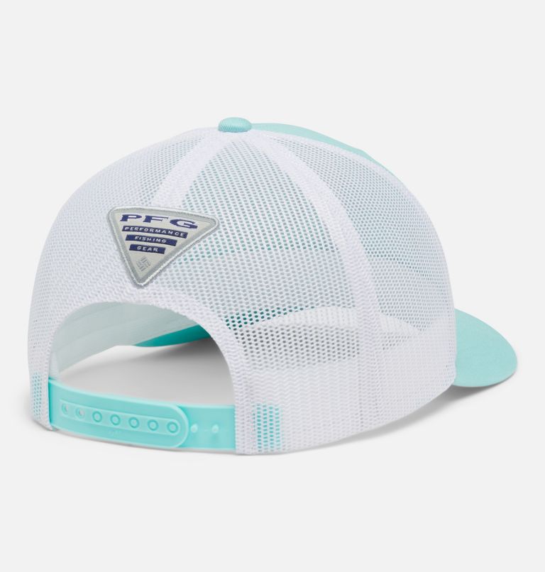 PFG Hooks Mesh Snap Back - High | 498 | O/S, Color: Gulf Stream, Black, image 2