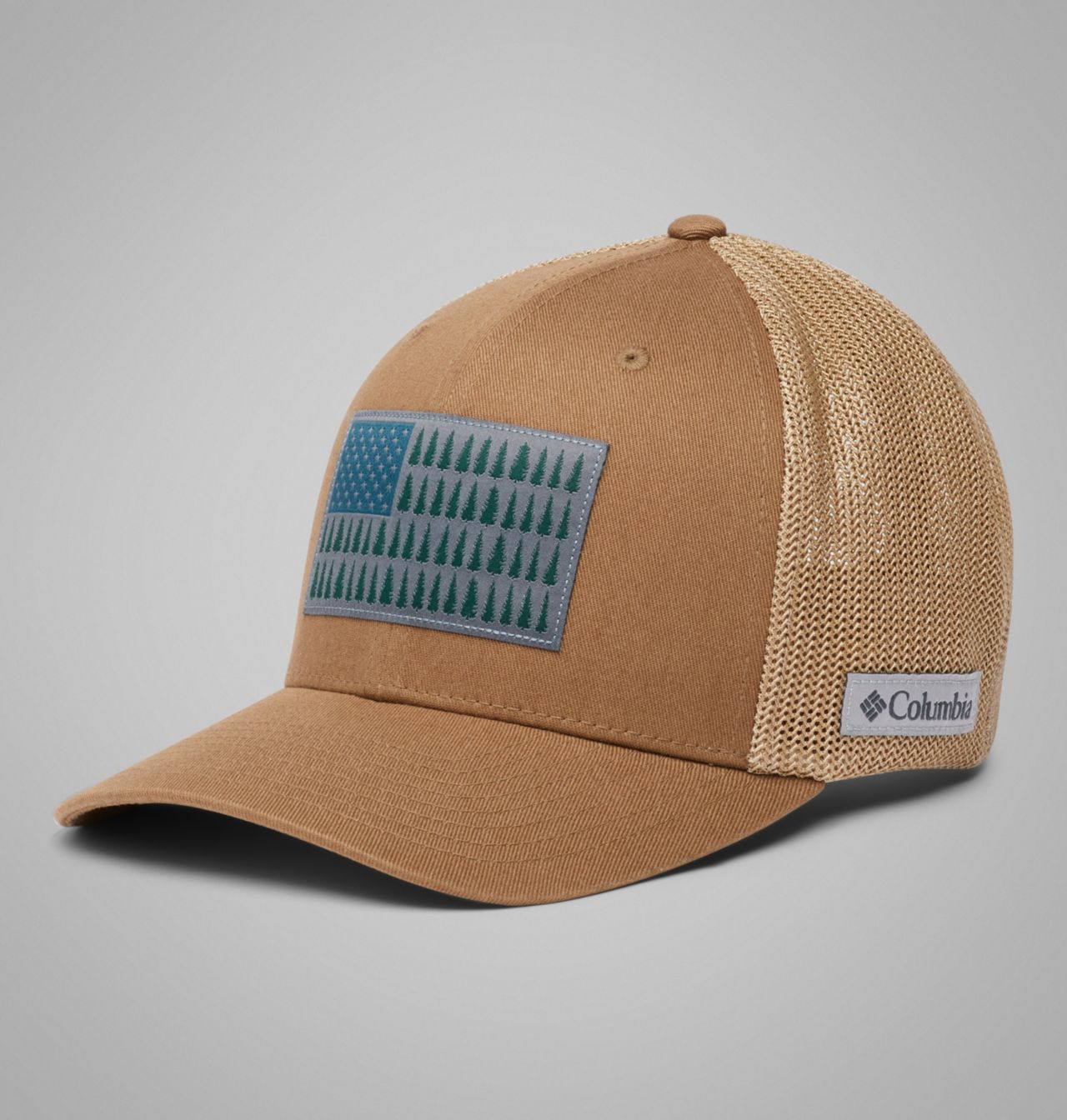 Columbia Mesh™ Tree Flag Ball Cap 1