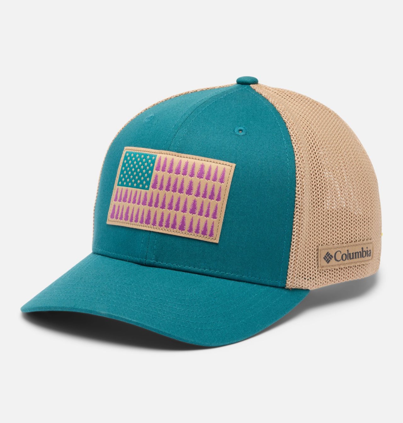 Columbia Mesh™ Tree Flag Ball Cap 1