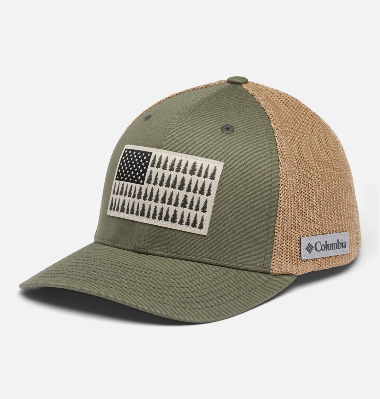 Columbia Mesh™ Tree Flag Ball Cap 1