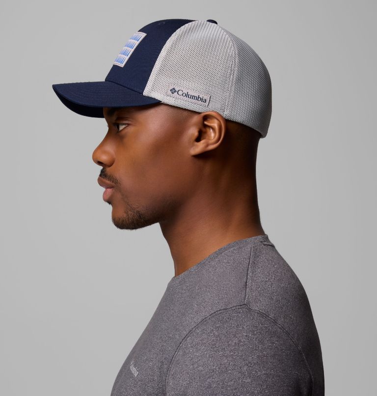 Columbia Mesh Tree Flag Ball Cap, Color: Collegiate Navy, image 5