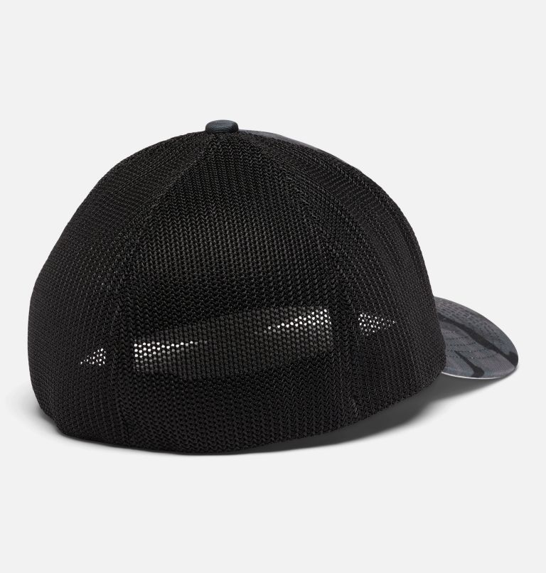 Columbia Tree Flag Mesh Ball Cap - Low, Color: Black Trad Camo, image 2
