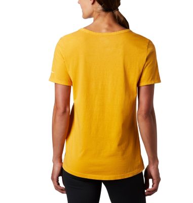 T-shirt CSC&trade; Pigment Femme CSC&trade; W Pigment Tee | 602 | L, Raw Honey, back