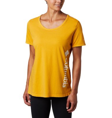 T-shirt CSC&trade; Pigment Femme CSC&trade; W Pigment Tee | 602 | L, Raw Honey, front