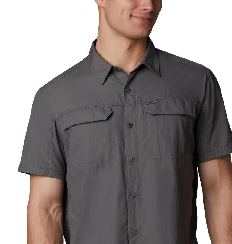 Thumbnail: Men's Silver Ridge 2.0 Short Sleeve Shirt, Color: City Grey, image 3