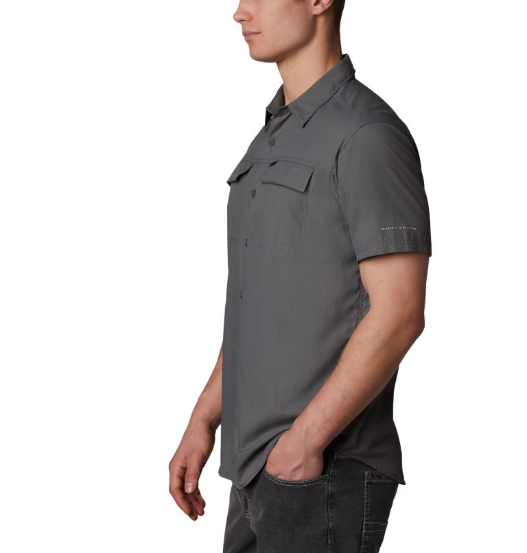 Thumbnail: Men's Silver Ridge 2.0 Short Sleeve Shirt, Color: City Grey, image 4