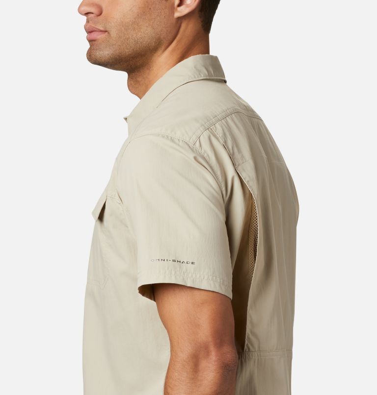 Men's Silver Ridge 2.0 Short Sleeve Shirt, Color: Fossil, image 4