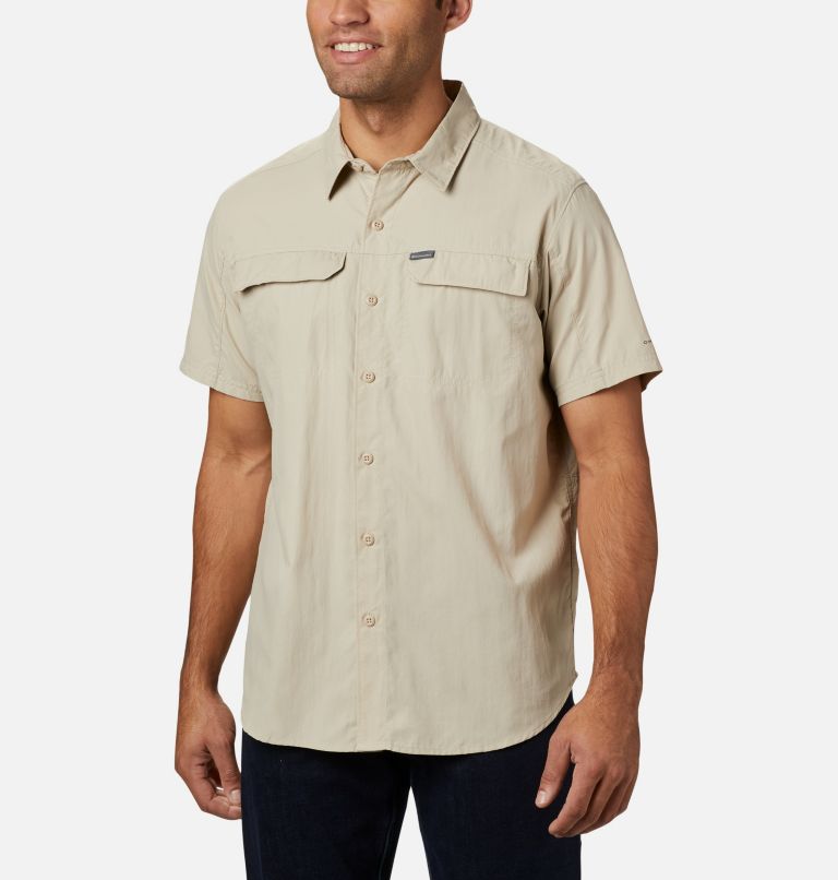 Thumbnail: Men's Silver Ridge 2.0 Short Sleeve Shirt, Color: Fossil, image 1