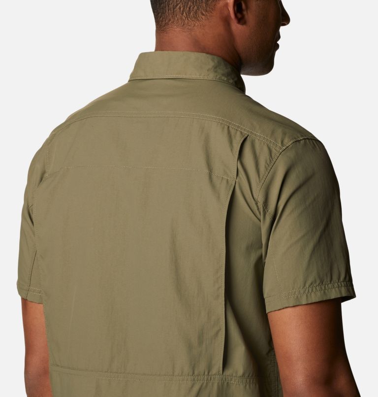 Thumbnail: Men's Silver Ridge 2.0 Short Sleeve Shirt, Color: Stone Green, image 5