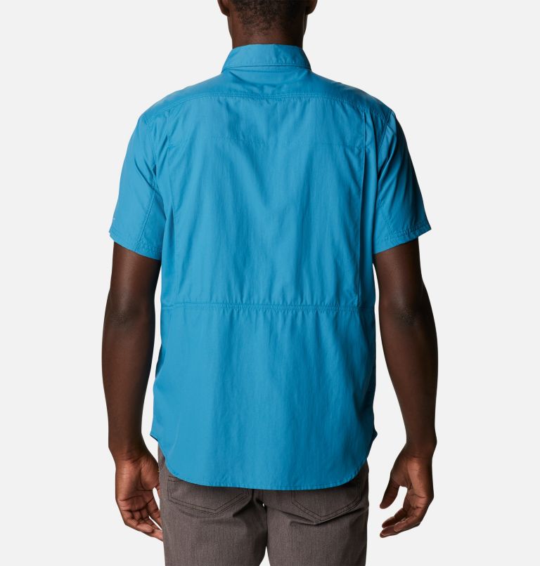 Men's Silver Ridge 2.0 Short Sleeve Shirt, Color: Deep Marine