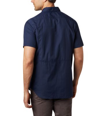 Silver Ridge&trade; 2.0 Hemd f&uuml;r Herren Silver Ridge&trade; 2.0 Short Sleeve Shirt | 039 | L, Collegiate Navy, back