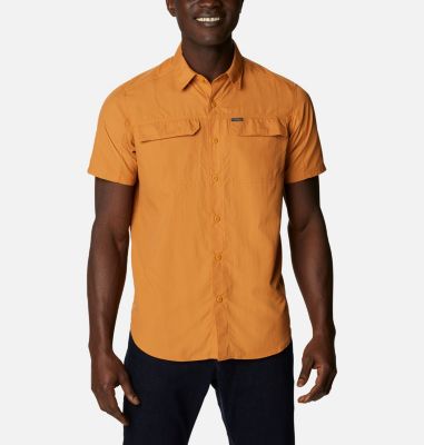 Men's Silver Ridge&trade; 2.0 Short Sleeve Shirt Silver Ridge&trade; 2.0 Short Sleeve Shirt | 743 | XL, Canyon Sun, front