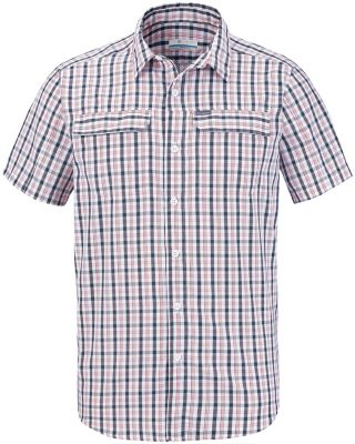 Men's Silver Ridge&trade; 2.0 Multi Plaid Short Sleeve Shirt Silver Ridge&trade; 2.0 Multi Plaid S/S Shirt | 271 | L, Black Gingham, front