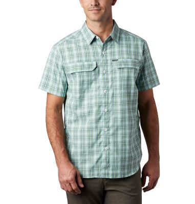 Silver Ridge&trade; 2.0 Kurzarmhemd mit Karomuster f&uuml;r Herren Silver Ridge&trade; 2.0 Multi Plaid  | 615 | M, Green Boa Gingham, front