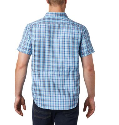 Silver Ridge&trade; 2.0 Kurzarmhemd mit Karomuster f&uuml;r Herren Silver Ridge&trade; 2.0 Multi Plaid  | 615 | M, Azul Gingham, back