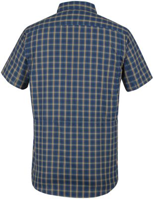 Men's Silver Ridge&trade; 2.0 Multi Plaid Short Sleeve Shirt Silver Ridge&trade; 2.0 Multi Plaid S/S Shirt | 271 | L, Carbon Gingham, back