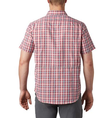 Silver Ridge&trade; 2.0 Kurzarmhemd mit Karomuster f&uuml;r Herren Silver Ridge&trade; 2.0 Multi Plaid  | 615 | M, Dark Coral Gingham, back