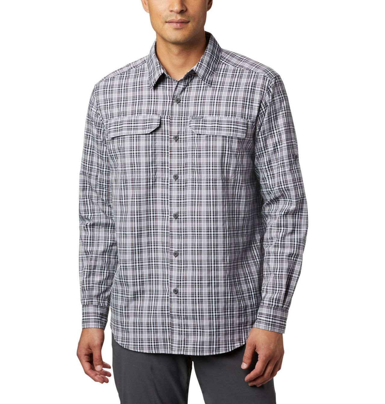 Men's Silver Ridge™ 2.0 Plaid Long Sleeve Shirt 1