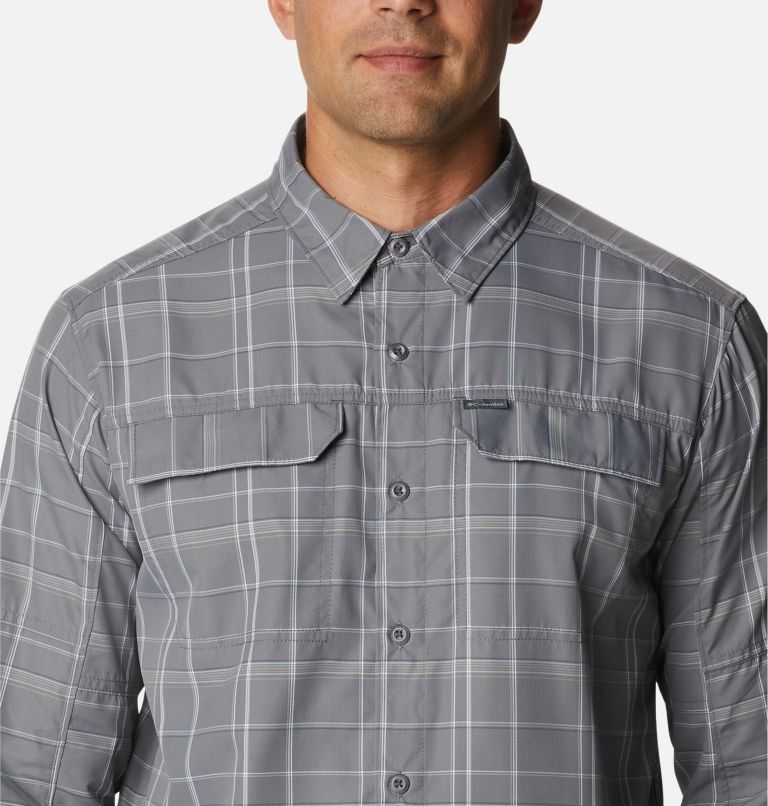 Details about   NWT $70 Columbia Silver Ridge 2.0 Plaid Long Sleeve Shirt Men's TAN 243 Size 3XL 