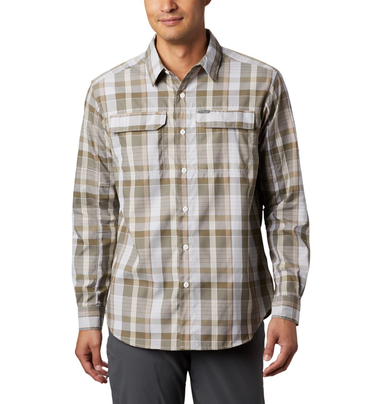 Men's Silver Ridge™ 2.0 Plaid Long Sleeve Shirt 1