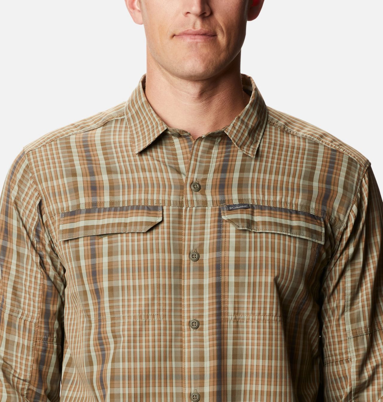 Men's Silver Ridge™ 2.0 Plaid Long Sleeve Shirt 4
