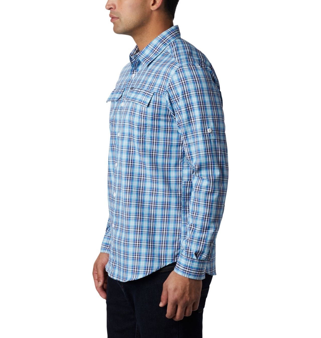 Men's Silver Ridge™ 2.0 Plaid Long Sleeve Shirt 3