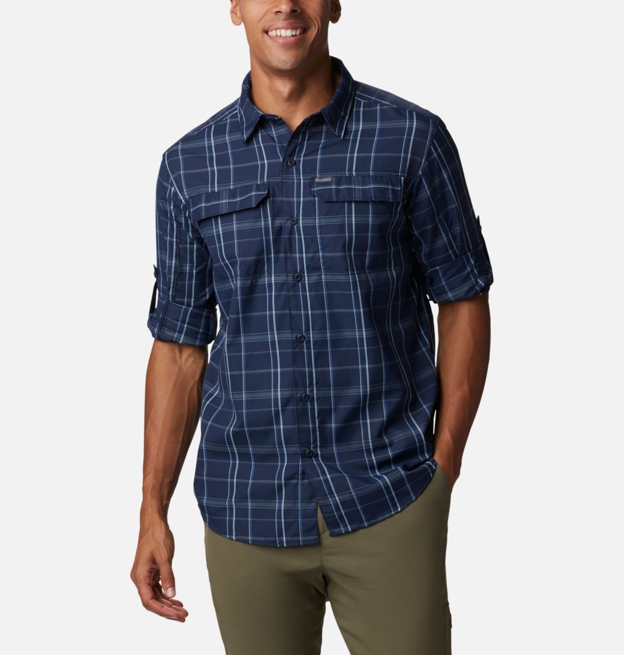 Men's Silver Ridge™ 2.0 Plaid Long Sleeve Shirt 6