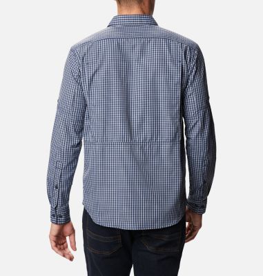 Camisa de manga larga a cuadros Silver Ridge&trade; 2.0 para hombre Silver Ridge&trade; 2.0 Plaid L/S Shirt | 024 | XS, Bluestone Mini Plaid, back