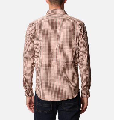 Camisa de manga larga a cuadros Silver Ridge&trade; 2.0 para hombre Silver Ridge&trade; 2.0 Plaid L/S Shirt | 024 | XS, Red Jasper Mini Plaid, back