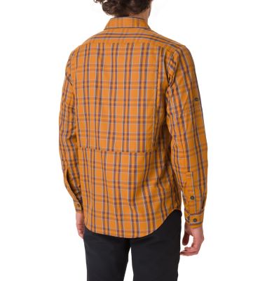 Camisa de manga larga a cuadros Silver Ridge&trade; 2.0 para hombre Silver Ridge&trade; 2.0 Plaid L/S Shirt | 024 | XS, Burnished Amber Plaid, back