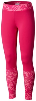 Girls&rsquo; Trulli Trails&trade;&nbsp;Printed Legging Trulli Trails&trade; Printed Legging | 627 | XL, Haute Pink, Haute Pink Palms, front