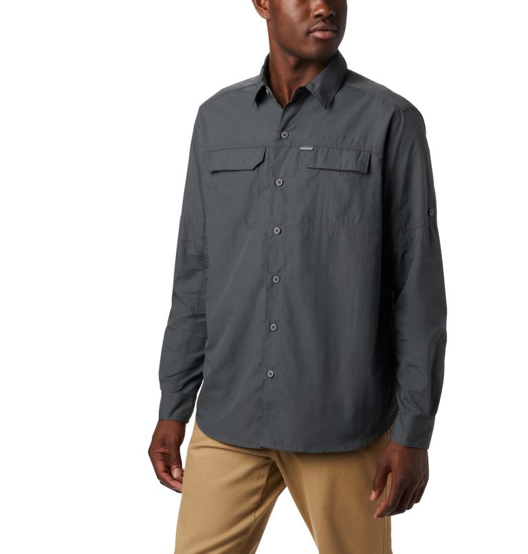 Men’s Silver Ridge 2.0 Long Sleeve Shirt, Color: Grill, image 1