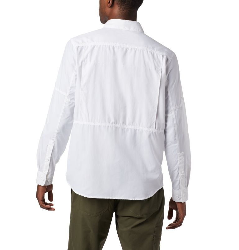Men’s Silver Ridge 2.0 Long Sleeve Shirt, Color: White, image 2