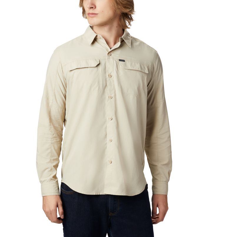 Men’s Silver Ridge 2.0 Long Sleeve Shirt, Color: Fossil, image 1