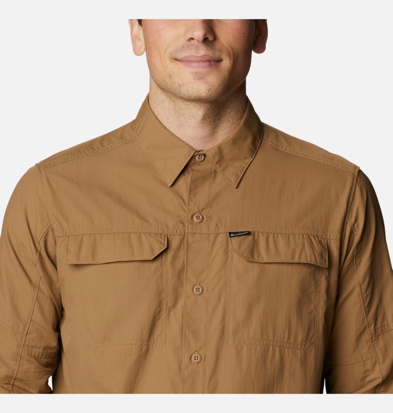 Men’s Silver Ridge 2.0 Long Sleeve Shirt, Color: Delta, image 4